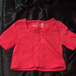Forever 21 Red Crop Top